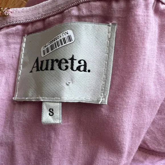 Aureta from Anthropologie Showstopper Midi Pink  Dress Size S - Picture 11 of 16